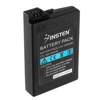 Insten Rechargeable Replacement Battery 1200mAh 3.6V Compatible With Sony PSP 3000 / PSP Slim 2000, Include Model PSP-2001, PSP-3000, PSP-3001, PSP-3002, PSP-3004