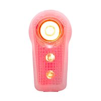 Planet Bike Superflash Turbo Bike Tail Rear Light, Two Modes, Multiple Mounting Options, Works with Joggers and Scooters, Battery Operated with 100 Hour Run Time