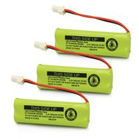 QBLPOWER BT183482 BT283482 Battery Compatible with Vtech DS6401 DS6421 DS6422 DS6472 LS6405 LS6425 LS6426 LS6475 LS6476 89-1348-01-00 Cordless Phone Handset(3 Pack)