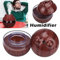 Bazahy 2020 Cute Air Aroma Essential Oil Diffuser LED Ultrasonic Aroma Aromatherapy Humidifier