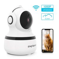 CACAGOO Video Baby Monitor, Security WiFi Camera 1080P Wireless IP Camera Indoor Home Dome Camera with IR Night Vision/Two-Way Audio, Cloud Storage