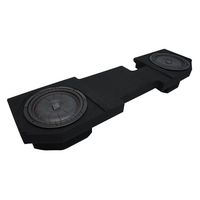 Compatible with 2002-2015 Dodge Ram Quad or Crew Truck Kicker CompVT CVT12 Dual 12" Sub Box Enclosure - Final 2 Ohm