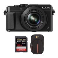 Panasonic LUMIX DMC-LX100K Camera and Accessory Bundle