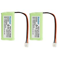Kastar Battery (2-Pack) Replacement for AT&T BT8001 / BT8000 / BT8300 / BT184342 / BT284342 / BT18433 / BT28433 / BT-1011 / BT-1022 / BT-1031/89-1335-00/89-1344-01 / BATT-6010 / CPH-515D