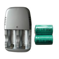 New 2 x Rechargeable CR2 CR-2 15270 Battery +Quick Charger