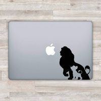 Disney MacBook Decal Disney MacBook Sticker Lion King Laptop Decal Simba Laptop Sticker