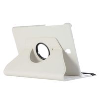 TechCode Tab S4 10.5 inch Rotating Case 2018, 360 Degree Rotating Stand Protective Cover with Auto Sleep Wake Ultra Slim Flip Folio Shell for Samsung Galaxy Tab S4 10.5 SM-T830/SM-T835 Tablet(White)