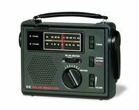 C Crane CC Solar Observer Wind Up Radio with AM FM Weather and built in LED Flashlight COBS