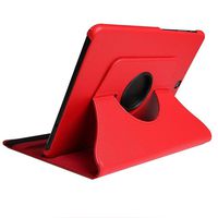 Jennyfly Protective Cover for Galaxy Tab A 8.0(SM-T380),PU Leather Multiple Viewing Angles for Samsung Galaxy Tab A 8.0 2017(SM-T380/SM-T385) - Red