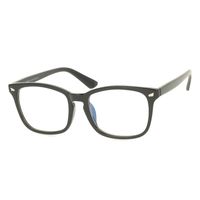 MAGIC JING Blue Light Blocking Computer Game Glasses Anti Glare UV Protection Rectangle Eyeglasses for Men and Women (19002black)