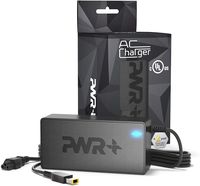 Pwr+ 170W 135W 120W Charger AC Adapter for Lenovo Thinkpad T440p T540p IdeaPad Z570 700 720 Yoga Laptop - UL Listed Extra Long 12 Ft Cord