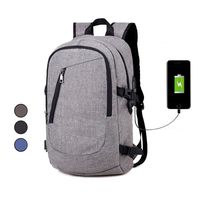 Chikencall Laptop Backpack Travel Rucksack Work Business 16inch Computer Backpack with USB Charging Port Schoolbag Dayback for Men Women