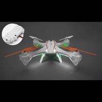 UDI Drone RC U842 Falcon Quadcopter Drone HD Camera 6 Axis Gyro Flipping 2.4ghz Ready to Fly w/ 4G Memory Card (White)