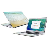 Mightyskins Skin Compatible with Acer Chromebook 15" (2018) - Aquaholic | Protective, Durable, and Unique Vinyl Decal Wrap Cover | Easy to Apply, Remove, and Change Styles | Made in The USA