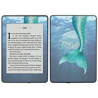 MightySkins Skin Compatible with Amazon Kindle Paperwhite 2018 (Waterproof Model) - Im Really A Mermaid | Protective, Durable, and Unique Vinyl Decal Cover | Easy to Apply, Remove| Made in The USA