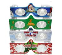 3D Christmas Glasses - 4 Pack Variety - Turn Holiday Lights Into Magical Images For A Christmas Experience. Our USA MADE Holiday Specs Are Excellent For Entertaining Family, Friends & Colleagues