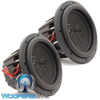 Pair of Soundstream T5.104 10" 1800W RMS Dual 4-Ohm T5 Series Subwoofers