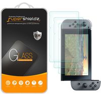 (3 Pack) Supershieldz for Nintendo Switch Tempered Glass Screen Protector, 0.33mm, Anti Scratch, Bubble Free
