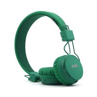 GranVelaｮ A1 Foldable Stereo Wired Headphones High Performance for iPhone 6,Samsung, Android Phones and Tablets(Deep Green)
