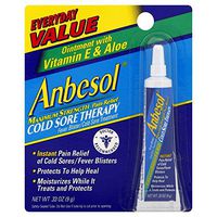 Anbesol Cold Sore Therapy Ointment 0.33 oz (Pack of 2)