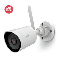 FDT 1080P HD WiFi Bullet IP Camera (2.0 Megapixel) Outdoor Wireless Security Camera, IP67 Weatherproof, MicroSD Card Storage & 98ft Nightvision FD8905W (White)