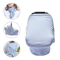PPOGOO Nursing Cover for Breastfeeding Super Soft Cotton Multi Use for Baby Car Seat Covers Canopy Shopping Cart Cover Scarf Light Blanket Stroller Cover