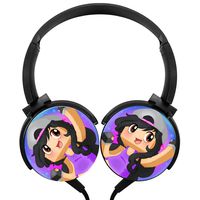 Aphmau-Fans Wired Headset Lightweight Stereo Portable Headphones