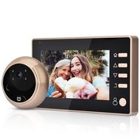 Video Doorbell, 4.3 Inch 1MP HD Video Door Phone Home Video Door Phone System for IR Night Vision Waterproof