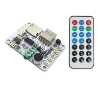 ARCELI Portable Wireless Bluetooth Audio Receiver Board Remote Control, Support USB Decording Play/Bluetooth Stereo Music Transmitter Module Headphones HiFi Amplifier iPhone Home Theater