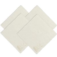 VIPbuy 4 Pack (8" x 8") Natural Chamois Leather Cleaning Cloths for Glasses, Eyeglasses, Camera Lens, Cell Phones, Computers, Tablets, LCD Screens, Antique, Instrument