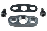 ICT Billet Heavy Duty GT15-GT35 Aluminum Turbo Oil Return Drain Flange T3 1/2npt GT25 GT30 HD National Pipe Thread Designed & Manufactured in the USA 551163