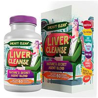 Liver Cleanse Support Supplement w/USA Grown Organic Milk Thistle - Nature's Secret Agent Blend