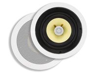 Monoprice Kevlar 2-Way in-Ceiling Speakers 5-1/4-Inch (Pair) 50W Nominal, 100W Max, Aramid Fiber Fiber Cone Driver