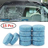 Multifunctional Clean effervescent Tablet Solid car Wiper Concentrate Blue Glass Cleaner - 15Pcs (1PCS = 4L Water)