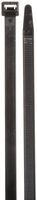 Morris Products 20288 Ultraviolet Nylon Cable Ties, Black, 46" Length, 0.351" Width, 175lbs Tensile Strength, 14.17" Max Bundle Diameter (Pack of 100)