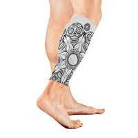 Leg Sleeve Sugar Skull Calf Sleeves 1 Pair for Men/Women Running/Cycling/Maternity/Travel/Ourdoor Activities