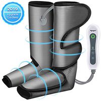 Foot and Leg Massager for Circulation and Relaxation, Rechargable Leg Massagers for Foot Calf and Leg with Hand-held Controller 4 Modes 3 Intensities, Best Gifts for Men/Women/Mother/Father/Family