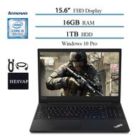Newest Lenovo ThinkPad E590 15.6" FHD Laptop Computer, Intel Core i5-8265U (Up to 3.9GHz), 16GB RAM, 1TB HDD, Intel UHD Graphics 620, HDMI, WiFi, Bluetooth, Windows 10 Pro W/ HESVAP Accessories