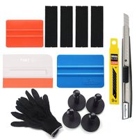 7MO Car Vinyl Wrap Tool Kit for Starter Vinyl Film Installation 1 Set