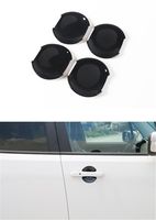 Dwindish Black ABS Car Styling Auto Body Parts Door Blow Rims Case Cover Trim For Jeep Renegade 2015 Up