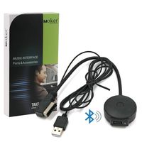 Moker AMI MMI Bluetooth Streaming Adapter for Audi and VW,Works with Apple iPhone iPod Android Bluetooth Capable Devices - Premium CSR Chipset Enjoy HiFi Music