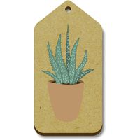 10 x 'Aloe Vera' 66mm x 34mm Gift Tags (TG00074057)