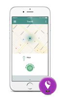 TrackR pixel - Bluetooth Tracking Device. Key Tracker. Phone Finder. Wallet Locator - Purple