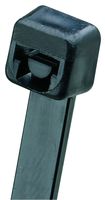 Panduit PLT2.5I-C0 Pan-Ty Cable Tie, Weather Resistant Nylon 6.6, Intermediate Cross Section, Curved Tip, 40lbs Min Tensile Strength, 2.5" Max Bundle Diameter, .052" Thickness, .145" Width, 9.7" Length (Pack of 100)