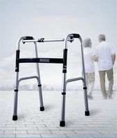 Luckya Lightweight Aluminum Walker for Elderly and Disabled People