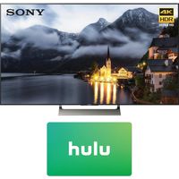 Sony XBR-49X900E 49-inch 4K HDR Ultra HD Smart LED TV (2017 Model) with Hulu 25 Dollar Card