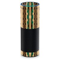 MightySkins Skin Compatible with Amazon Echo/Plus Desert Stripes | Protective, Durable, and Unique Vinyl Decal Wrap Cover | Easy to Apply, Remove, and Change Styles | Made in The USA