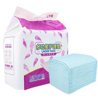 Disposable Adult Care Mats, 50Pcs 60 x 90cm Adult Diapers Bed Underpads L Size for Elderly and Maternal