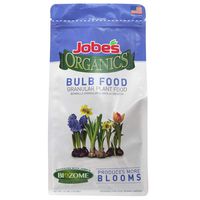 Jobe's Organics 9626 Bulb Granular Fertilizer, 4 lb, Brown
