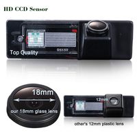 HDMEU HD Color CCD Waterproof Vehicle Car Rear View Backup Camera, 170° Viewing Angle Reversing Camera for BMW 1 Series 120i/E81/E87/F20/135i/640i/116i/Z4 E89 BMW Mini Clubman/Cooper Series